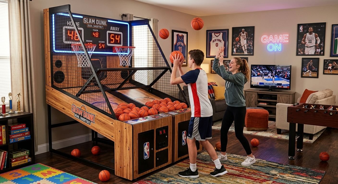Basketball Arcade Game Types, Features, Space & Buying Guide