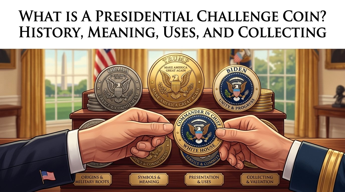 What Is a Presidential Challenge Coin? featuring presidential coin history, symbolism, military traditions, commemorative uses, and collecting.