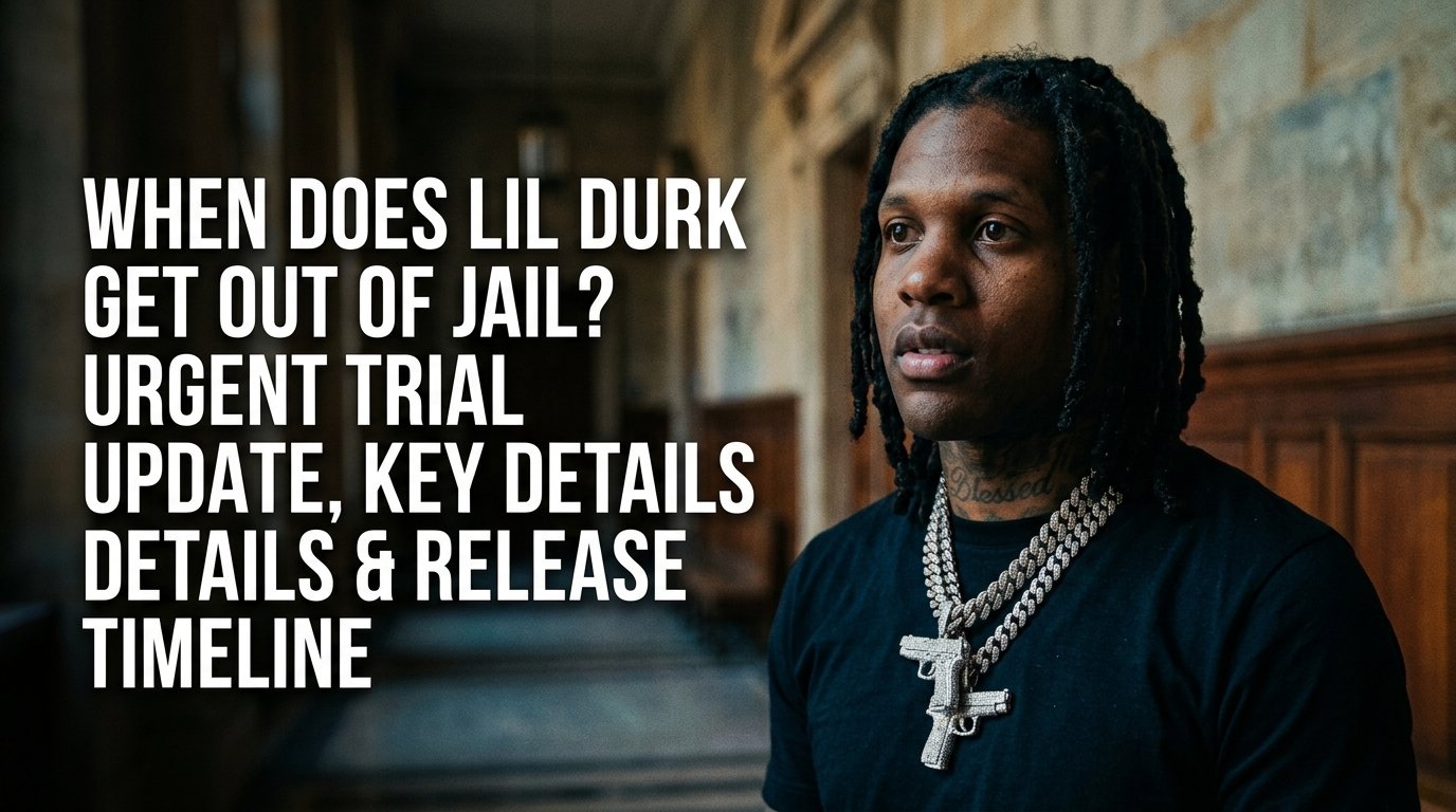 When Does Lil Durk Get Out of Jail? Urgent Trial Update, Key Details & Release Timeline