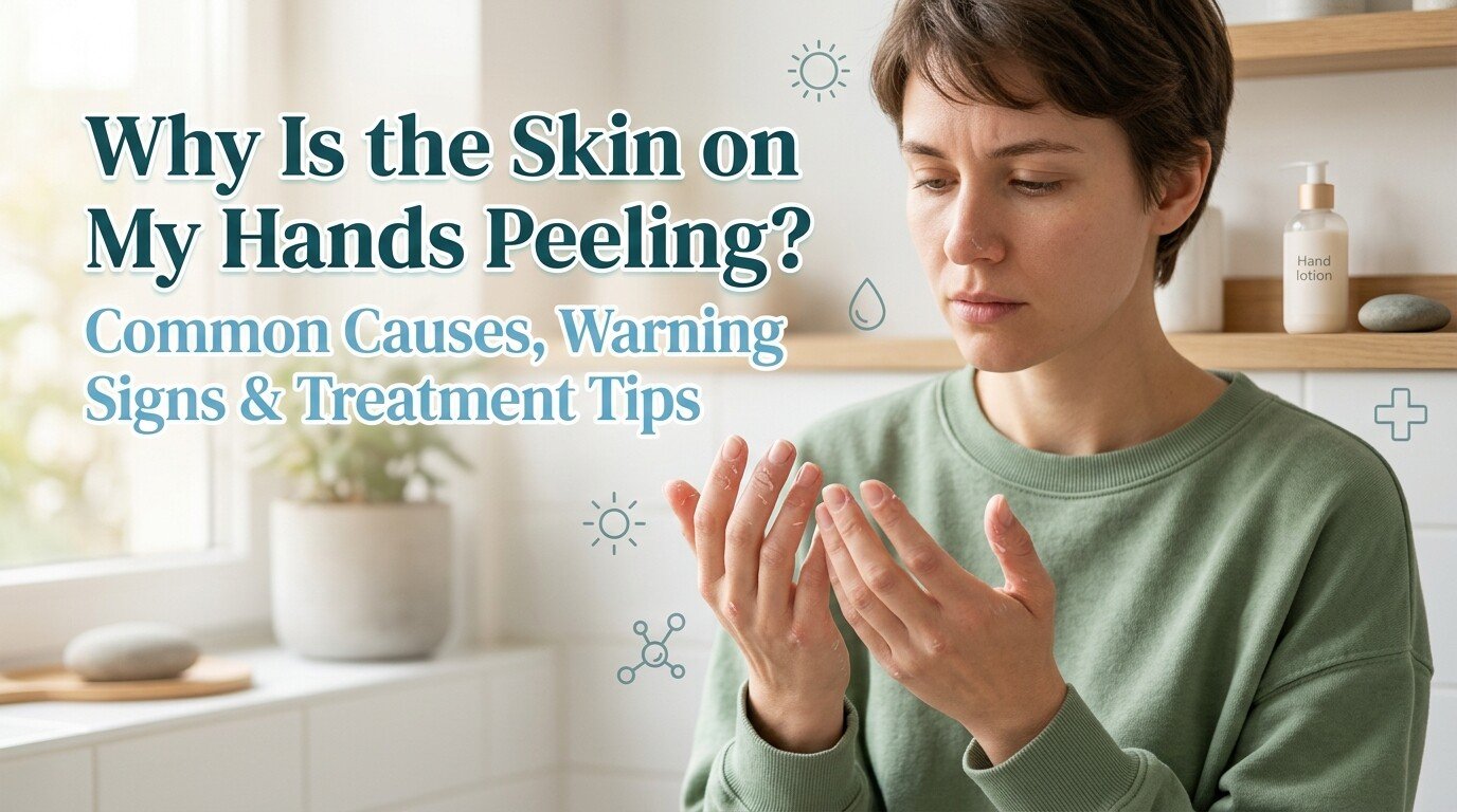Why Is the Skin on My Hands Peeling? Common Causes, Warning Signs & Treatment Tips