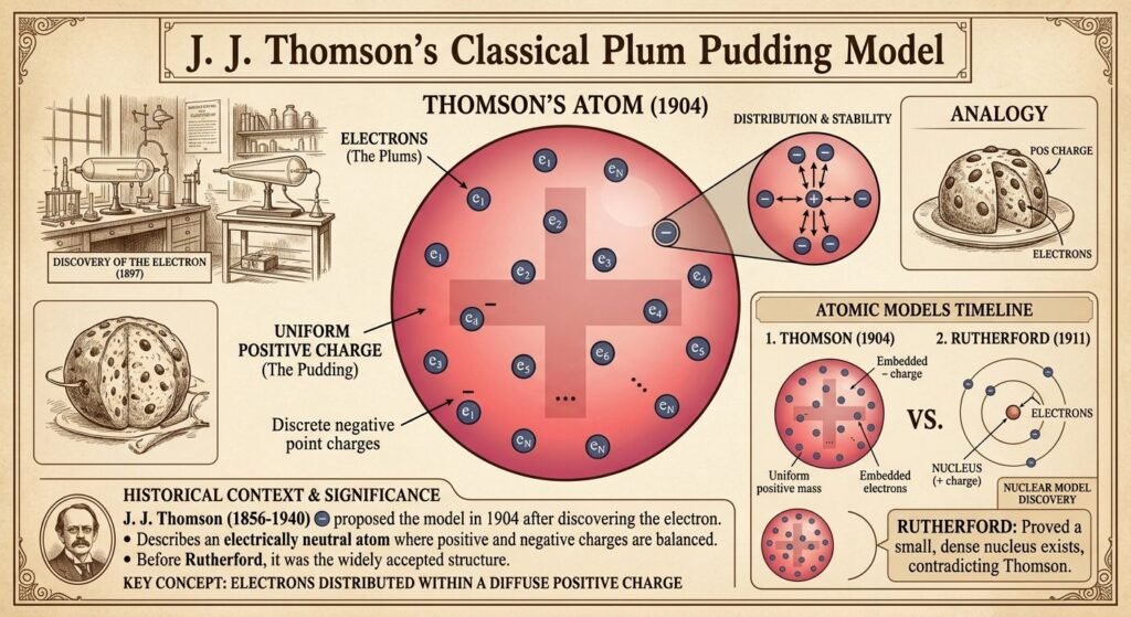 What Is the Plum Pudding Model? 7 Powerful Facts About Thomson’s Atomic Model