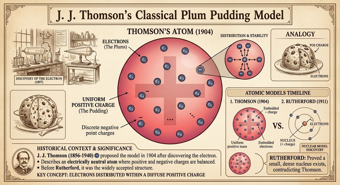 What Is the Plum Pudding Model? 7 Powerful Facts About Thomson’s Atomic Model